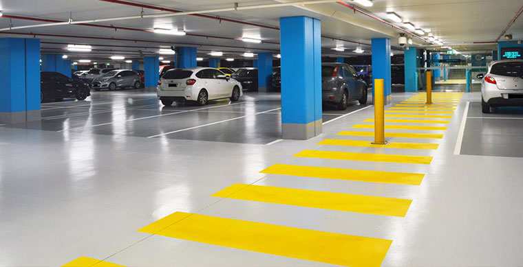 Epoxy Parking Flooring In Bangladesh
